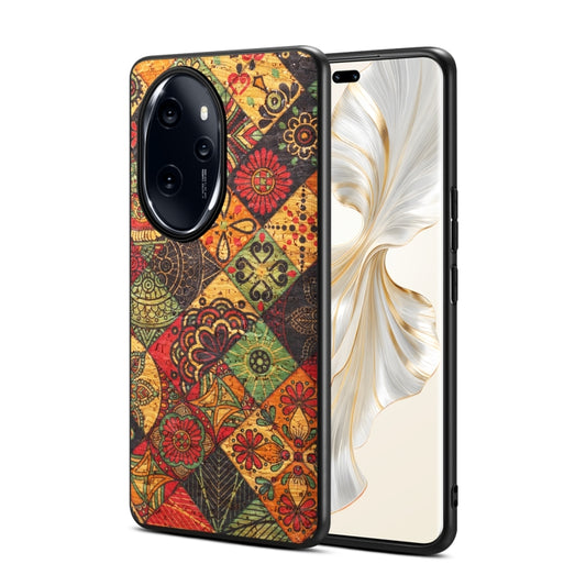 For Honor 100 Pro Four Seasons Flower Language Series TPU Phone Case(Autumn Yellow)