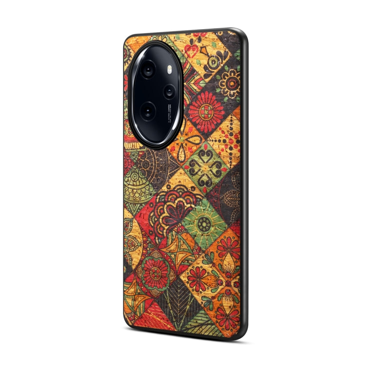 For Honor 100 Pro Four Seasons Flower Language Series TPU Phone Case(Autumn Yellow)