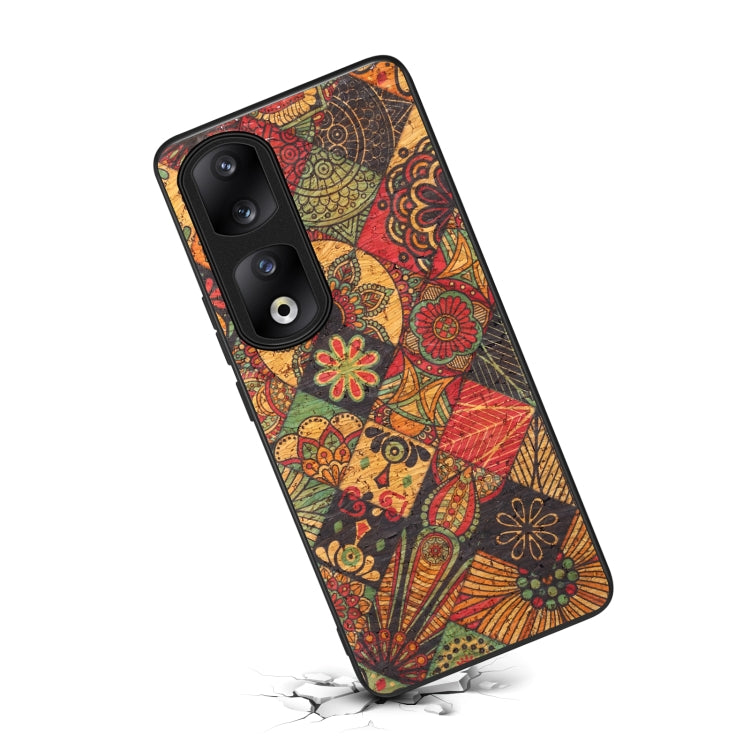 For Honor 90 Pro Four Seasons Flower Language Series TPU Phone Case(Autumn Yellow)