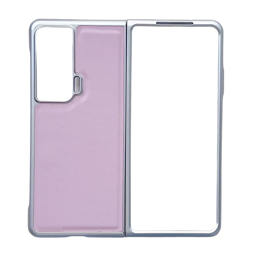 For Honor Magic Vs Metallic Paint Leather Phone Case(Pink)