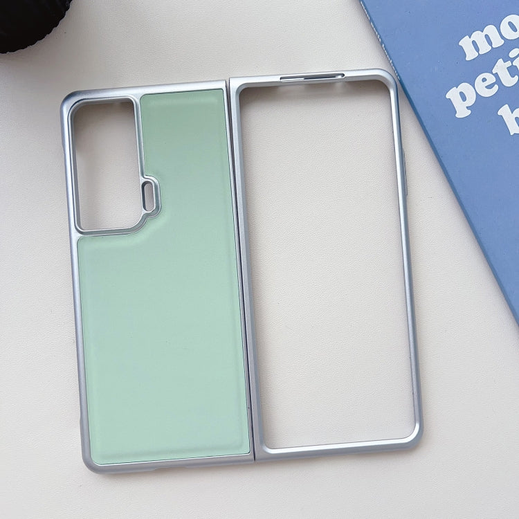 For Honor Magic Vs Metallic Paint Leather Phone Case(Green)