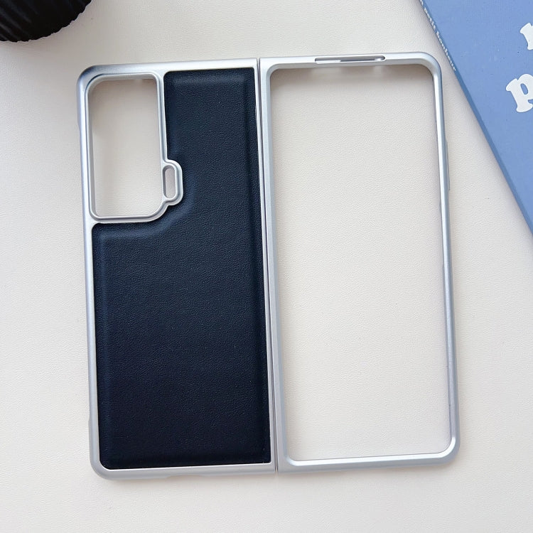 For Honor Magic Vs Metallic Paint Leather Phone Case(Black)