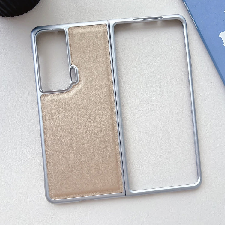 For Honor Magic Vs Metallic Paint Leather Phone Case(Gold)