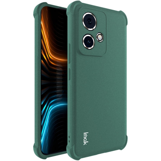 For Honor 90 GT 5G imak Shockproof Airbag TPU Phone Case(Matte Green)