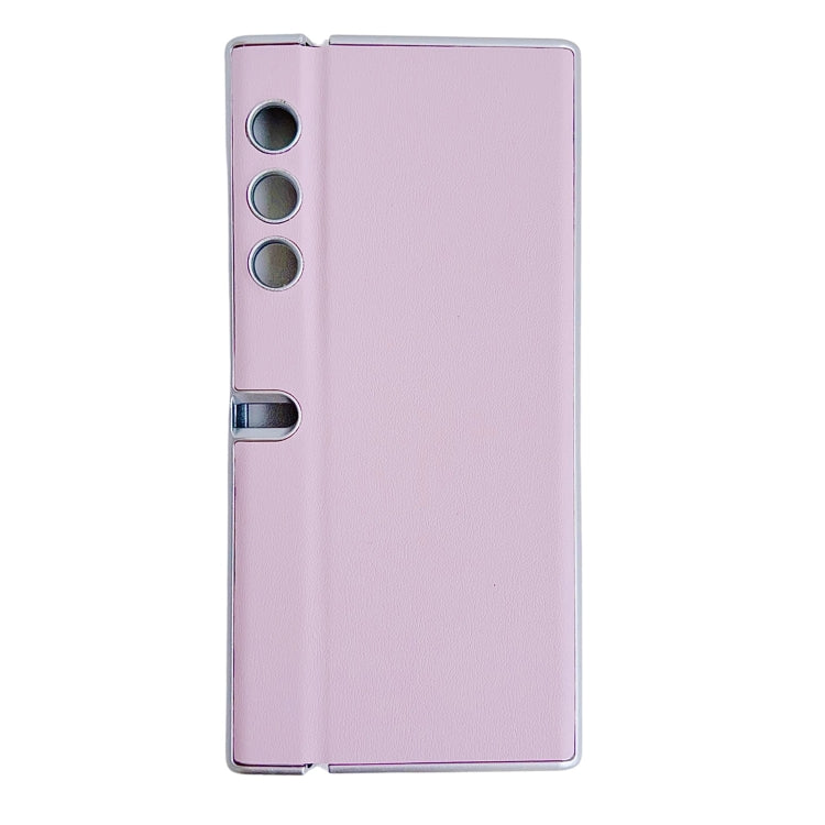 For Honor V Purse Morandi Pearlescent Paint Shockproof Phone Case(Pink)