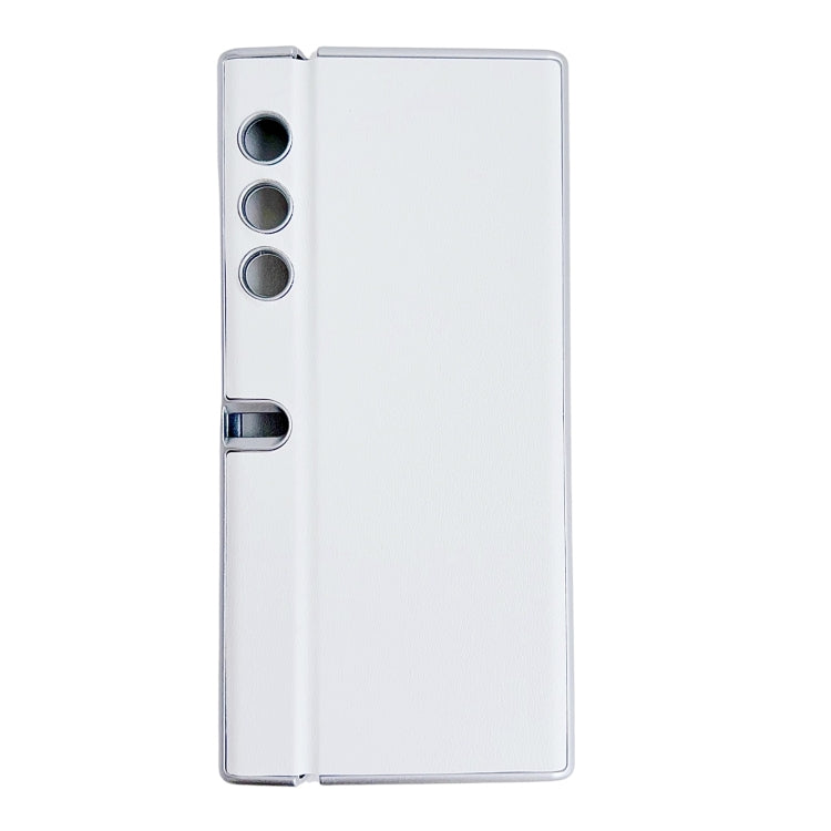 For Honor V Purse Morandi Pearlescent Paint Shockproof Phone Case(White)