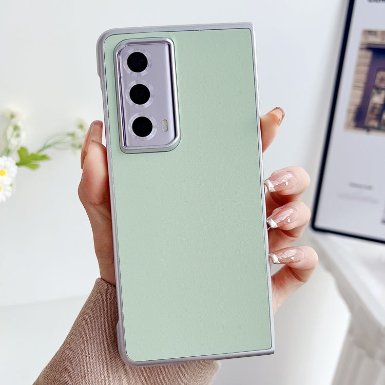 For Honor Magic Vs2 Morandi Pearlescent Paint Shockproof Phone Case(Green)