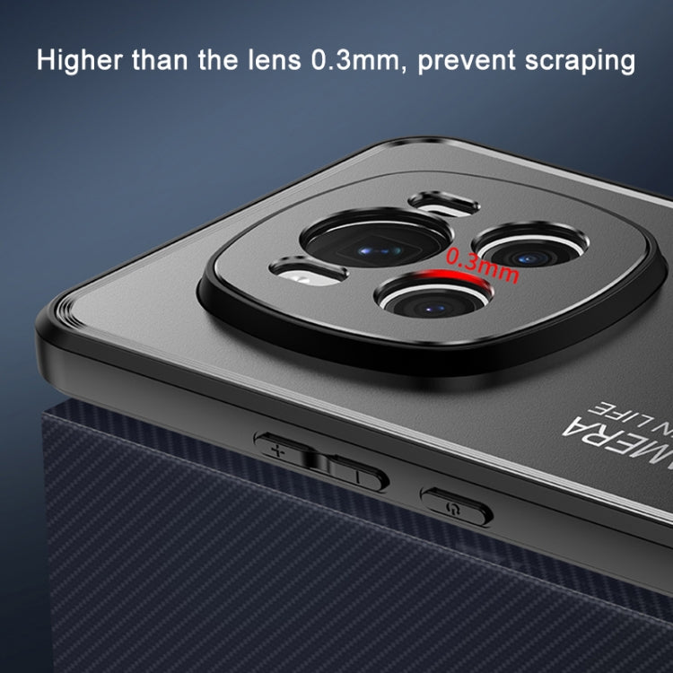 For Honor Magic6 Frosted Metal Phone Case(Silver)