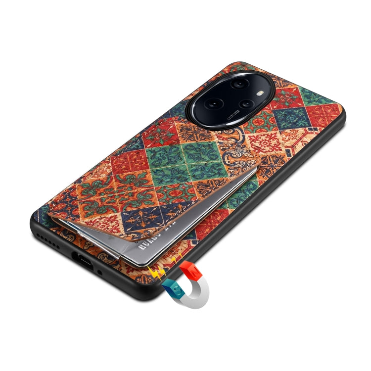 For Honor 100 Pro Dual Card Slot Holder Phone Case(Winter Blue)