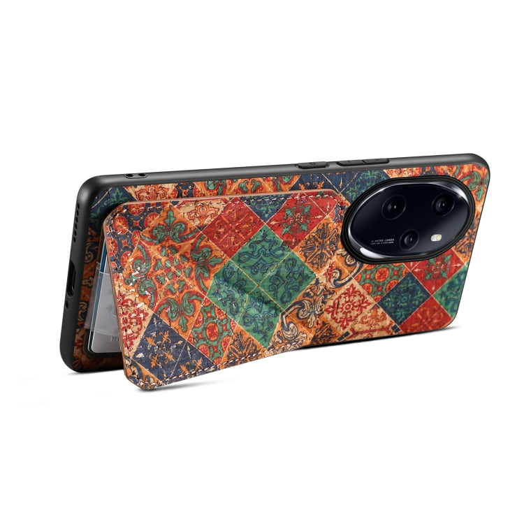 For Honor 100 Pro Dual Card Slot Holder Phone Case(Winter Blue)