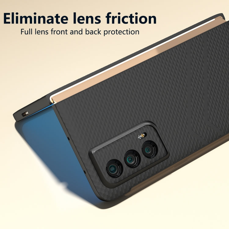 For Honor Magic Vs2 PC Frosted Texture Diamond Paint Shockproof Phone Case(Black)