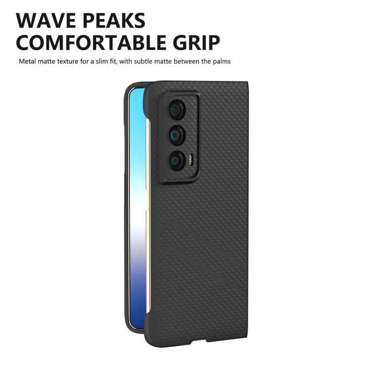 For Honor Magic Vs2 PC Frosted Texture Diamond Paint Shockproof Phone Case(Black)