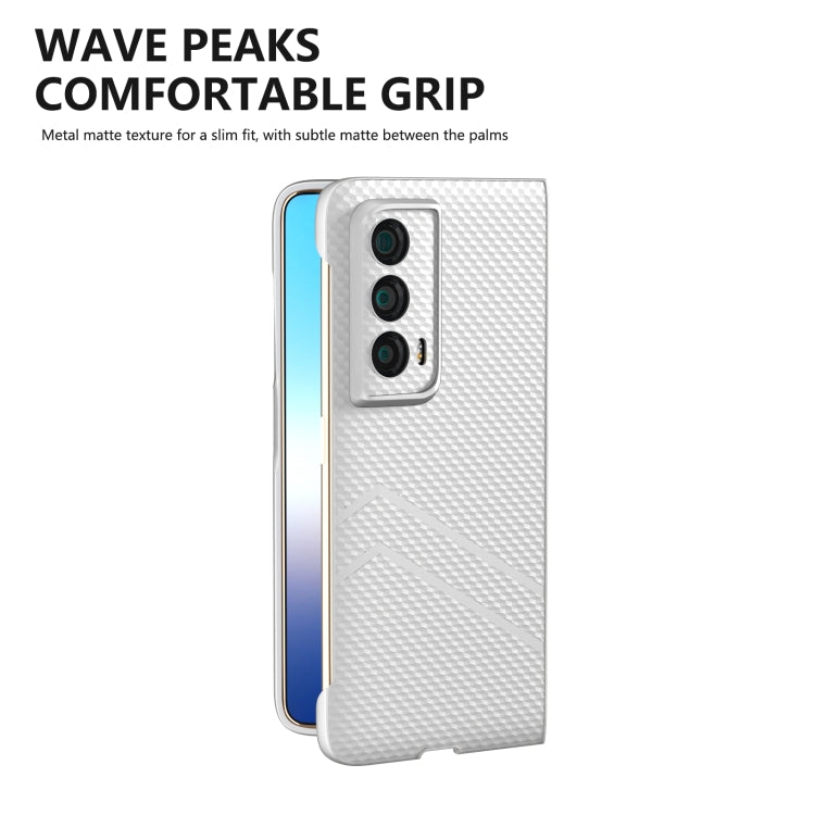 For Honor Magic Vs2 PC Frosted Texture Diamond Paint Shockproof Phone Case(Silver)