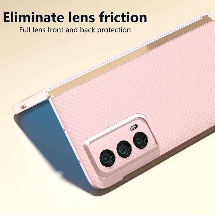 For Honor Magic Vs2 PC Frosted Texture Diamond Paint Shockproof Phone Case(Pink)