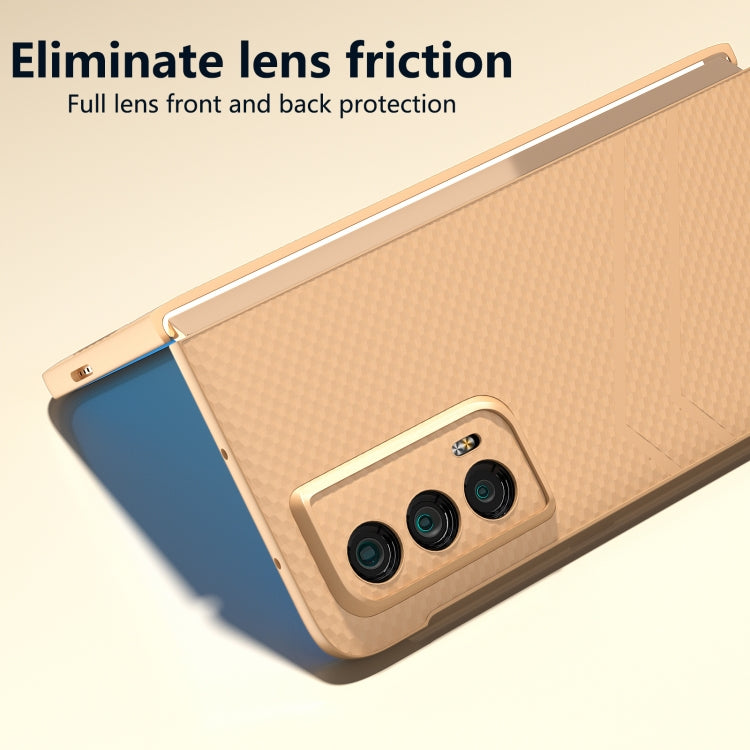 For Honor Magic Vs2 PC Frosted Texture Diamond Paint Shockproof Phone Case(Brown)