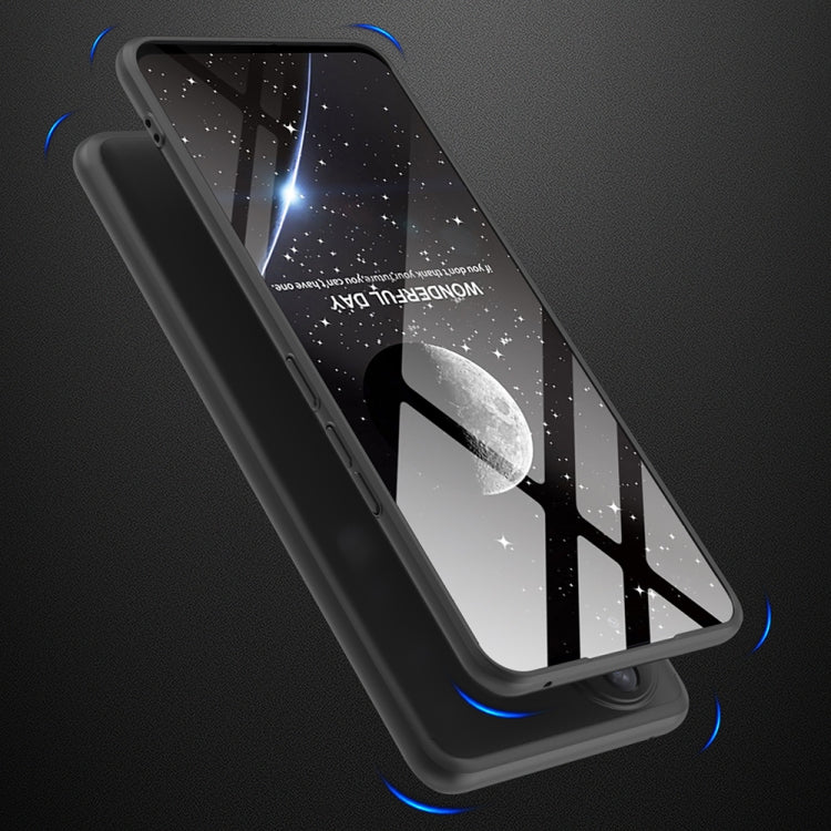 For Honor 90 5G GKK Three Stage Splicing Full Coverage PC Phone Case(Black)