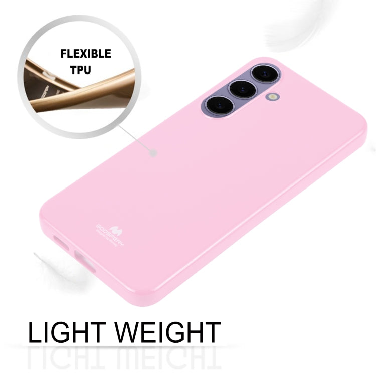 For Samsung Galaxy S24 5G GOOSPERY PEARL JELLY Shockproof TPU Phone Case(Pink)