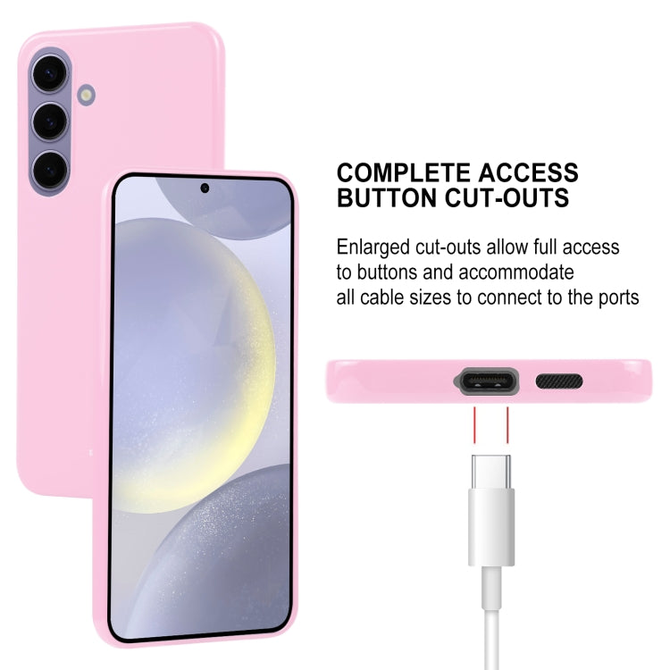 For Samsung Galaxy S24 5G GOOSPERY PEARL JELLY Shockproof TPU Phone Case(Pink)