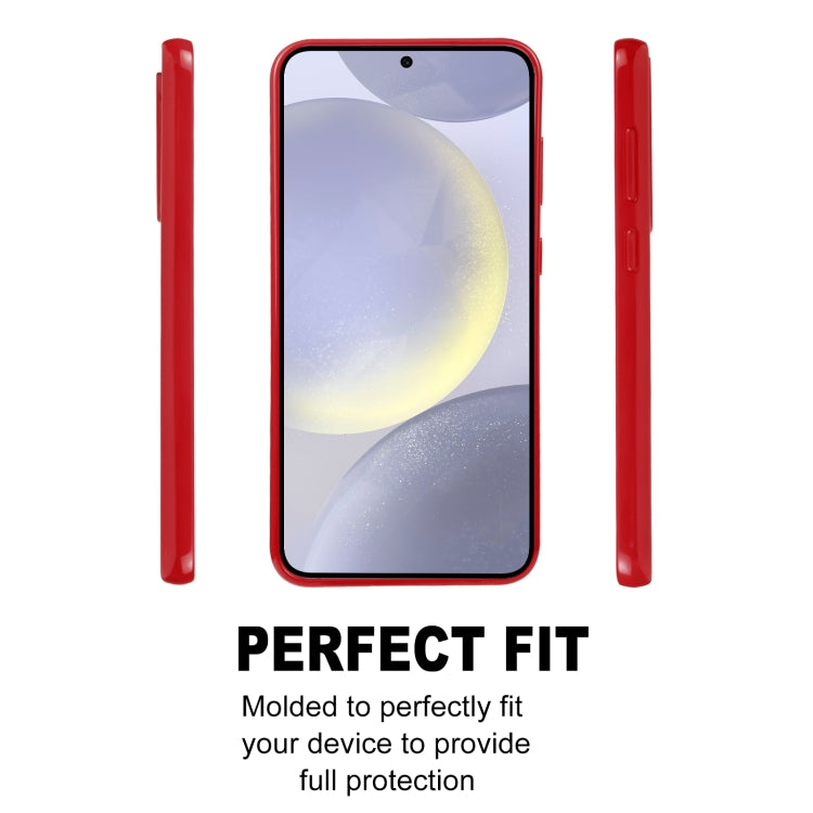 For Samsung Galaxy S24 5G GOOSPERY PEARL JELLY Shockproof TPU Phone Case(Red)