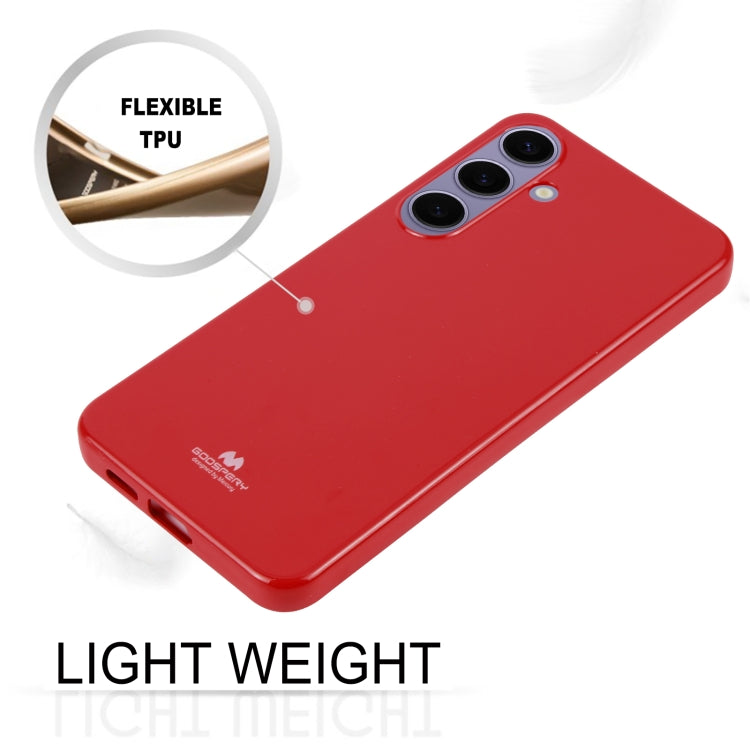 For Samsung Galaxy S24 5G GOOSPERY PEARL JELLY Shockproof TPU Phone Case(Red)