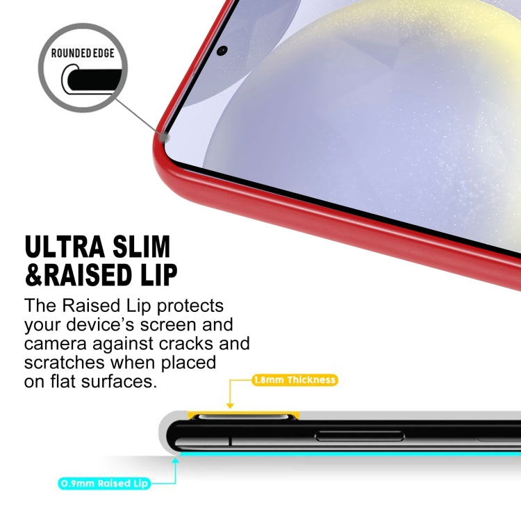 For Samsung Galaxy S24 5G GOOSPERY PEARL JELLY Shockproof TPU Phone Case(Red)