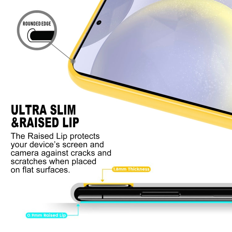 For Samsung Galaxy S24 5G GOOSPERY PEARL JELLY Shockproof TPU Phone Case(Yellow)