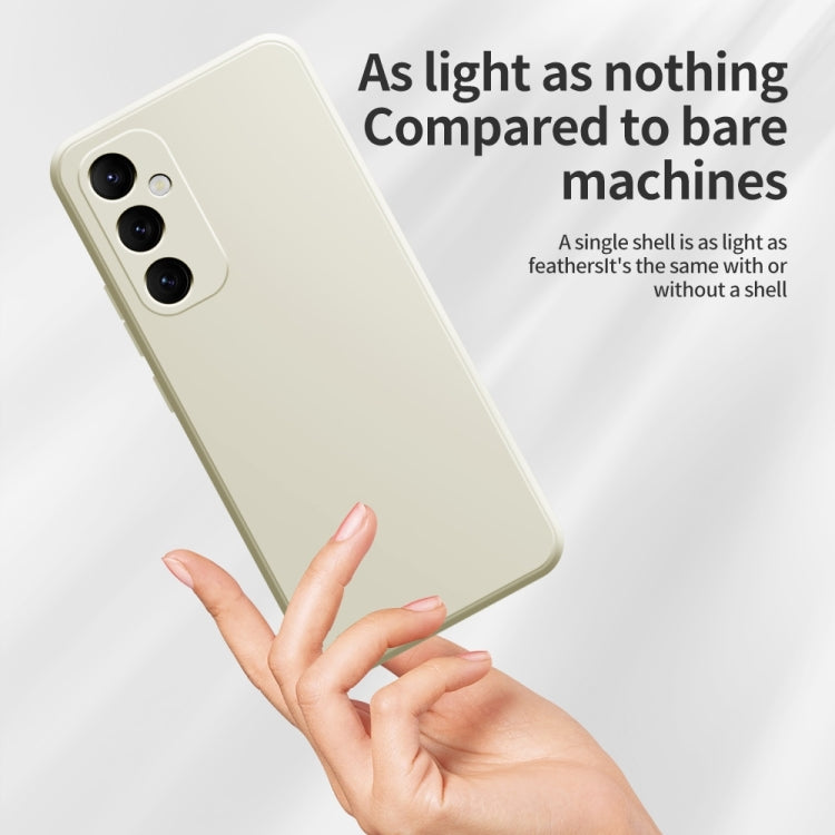 For Samsung Galaxy S24 5G Imitation Liquid Silicone Phone Case(White)