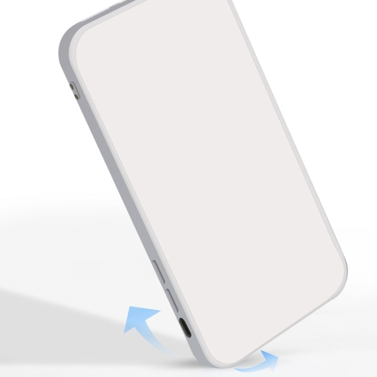 For Samsung Galaxy S24 5G Imitation Liquid Silicone Phone Case(Light Cyan)