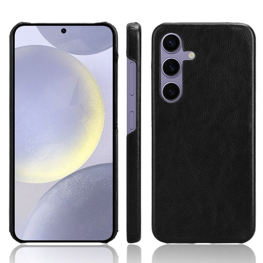 For Samsung Galaxy S24 5G Litchi Texture Back Cover Phone Case(Black)