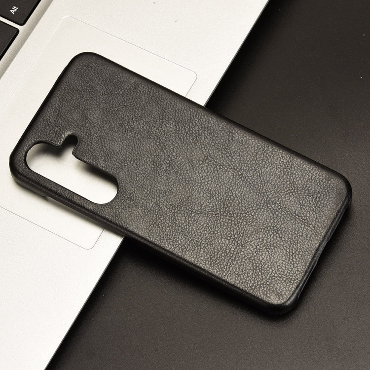 For Samsung Galaxy S24 5G Litchi Texture Back Cover Phone Case(Black)
