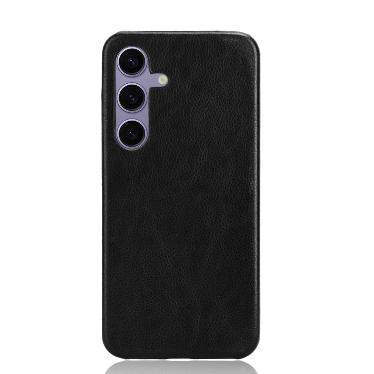 For Samsung Galaxy S24 5G Litchi Texture Back Cover Phone Case(Black)