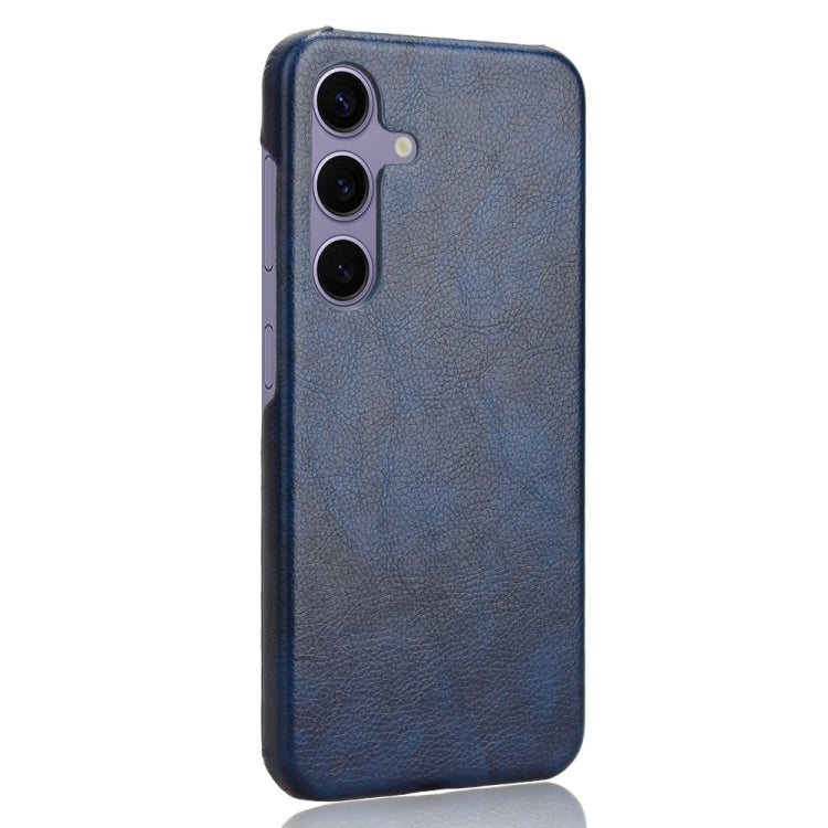 For Samsung Galaxy S24 5G Litchi Texture Back Cover Phone Case(Blue)