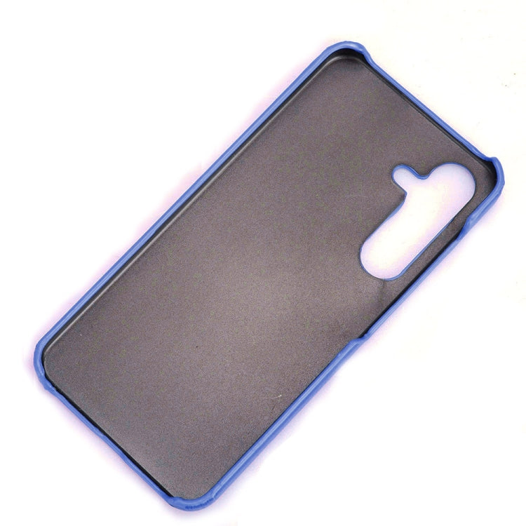 For Samsung Galaxy S24 5G Litchi Texture Back Cover Phone Case(Blue)