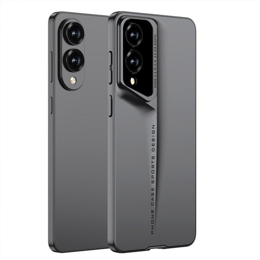 For Samsung Galaxy S25 Edge 5G GKK Blade Ultra-thin Full Coverage Phone Case(Grey)