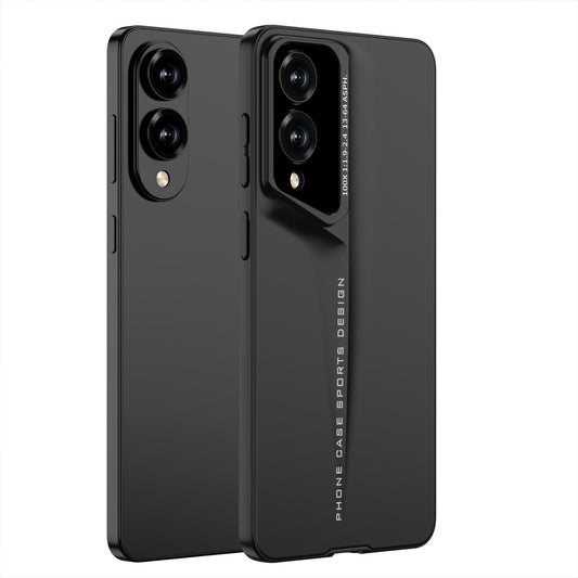 For Samsung Galaxy S25 Edge 5G GKK Blade Ultra-thin Full Coverage Phone Case(Black)