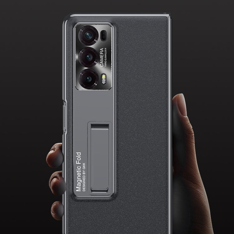 For Honor Magic V2 GKK Integrated AG Craft Folding Phantom Full Coverage Phone Case(Purple)