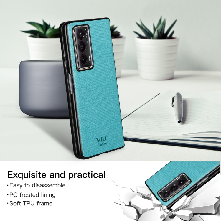 For Honor Magic Vs2 ViLi TH Series Shockproof Phone Case(Green)