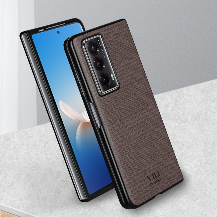 For Honor Magic Vs2 ViLi TH Series Shockproof Phone Case(Brown)