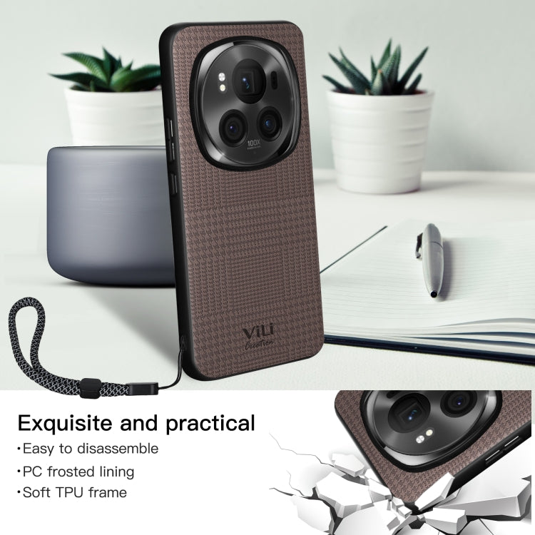 For Honor Magic6 Pro ViLi TH Series Shockproof Phone Case(Brown)