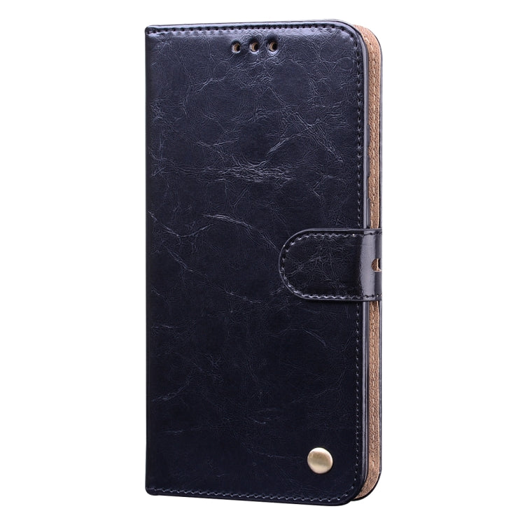 For Samsung Galaxy S24 Oil Wax Texture Shockproof Flip Leather Phone Case(Black)