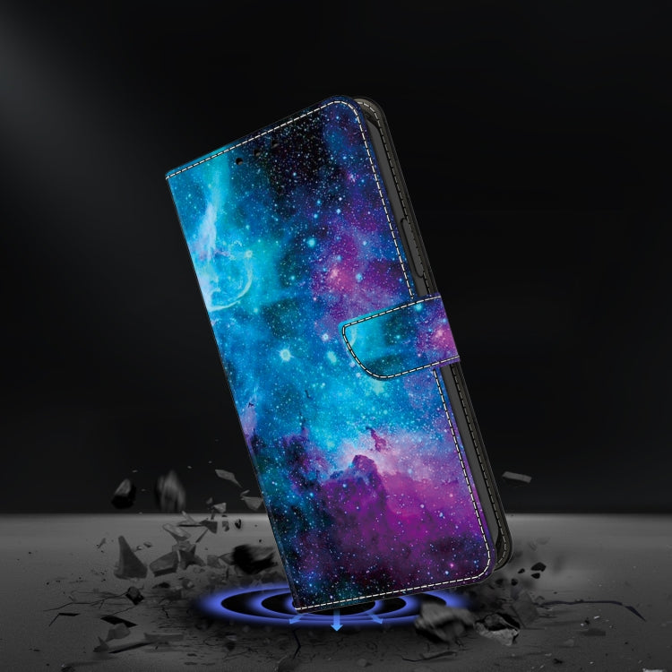 For Honor X9 4G/5G/X30/Magic4 Lite Crystal Painted Leather Phone case(Starry Sky)