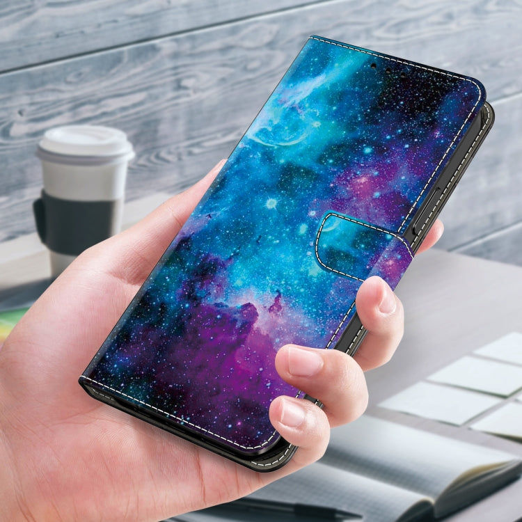 For Honor X9 4G/5G/X30/Magic4 Lite Crystal Painted Leather Phone case(Starry Sky)