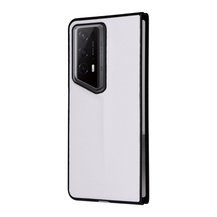 For Honor Magic V2 RSR Porsche Design PU Leather PC Phone Case(White)