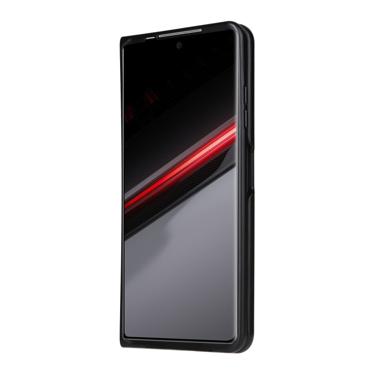 For Honor Magic V2 RSR Porsche Design PU Leather PC Phone Case(Black)