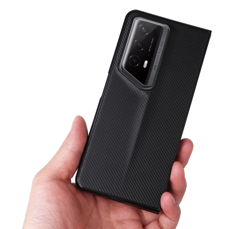 For Honor Magic V2 RSR Porsche Design PU Leather PC Phone Case(Black)