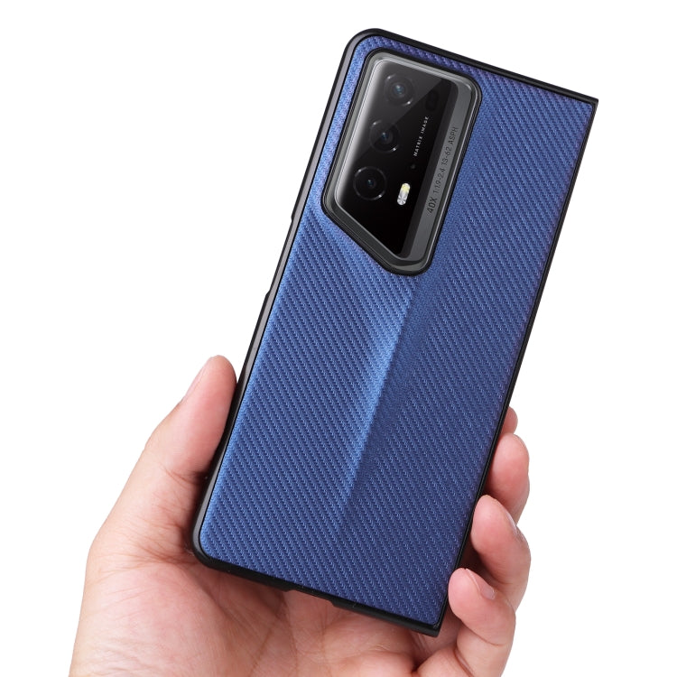 For Honor Magic V2 RSR Porsche Design PU Leather PC Phone Case(Blue)