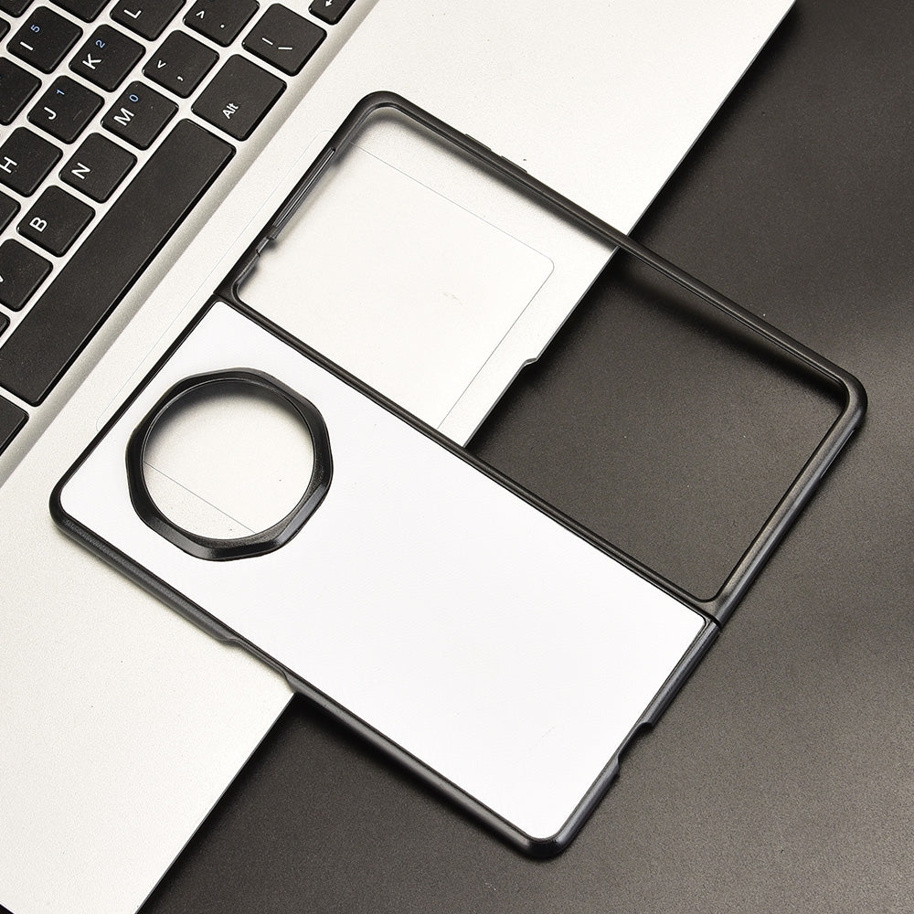 For Honor Magic V3 PU Leather PC Phone Case(White)