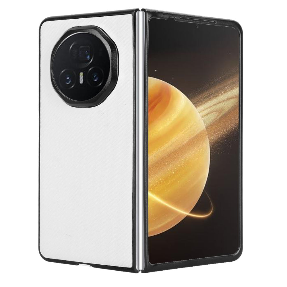 For Honor Magic V3 PU Leather PC Phone Case(White)