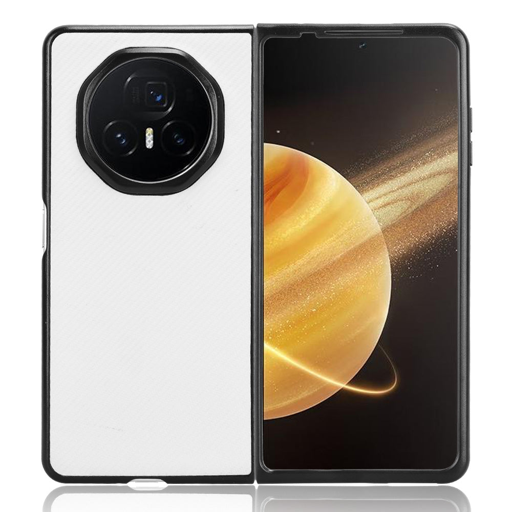 For Honor Magic V3 PU Leather PC Phone Case(White)