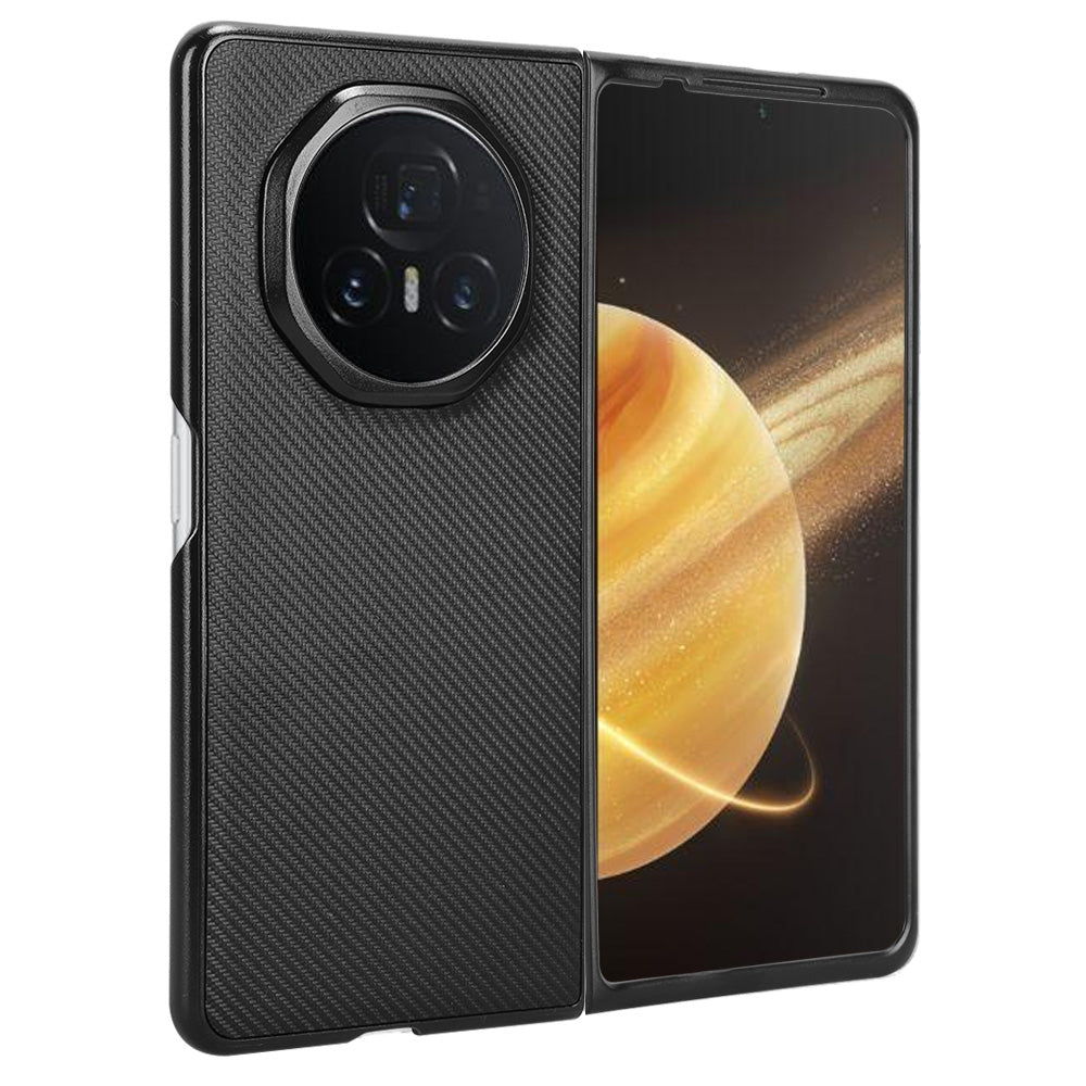 For Honor Magic V3 PU Leather PC Phone Case(Black)